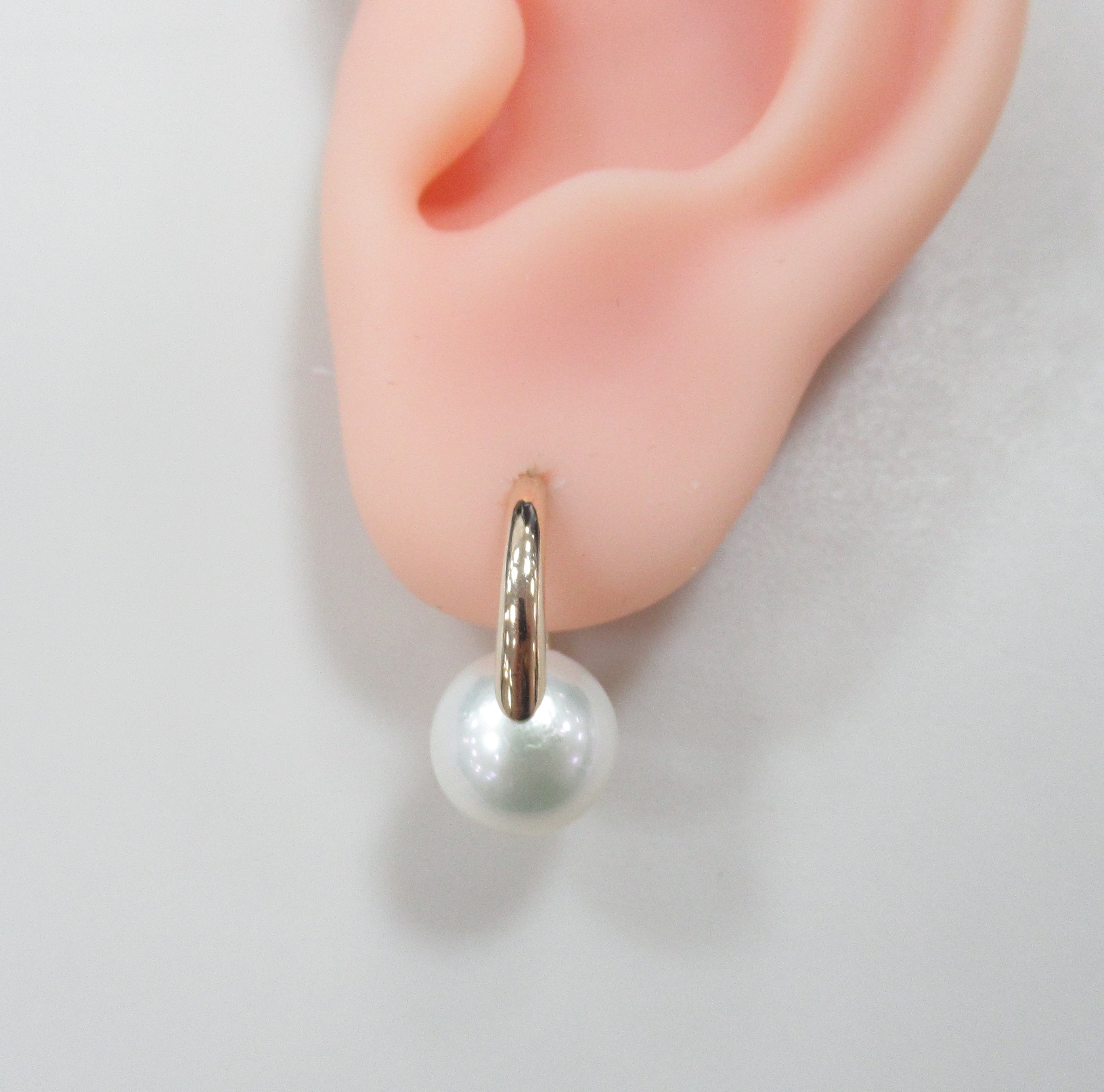 Серьги из золота с жемчугом